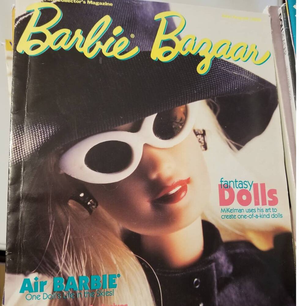 Barbie Bazaar The Barbie Collector’s Doll Magazine July/August 1995 *Mix & Match